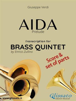 cover image of Aida (prelude) Brass Quintet--Score & Parts